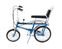 Toyway 1:12 Raleigh Chopper Mk1 Bicycle Model - BLUE (Ready Made Display Model)